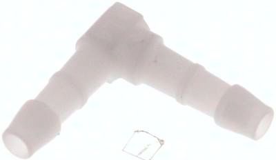 Winkel-Schlauchverbinder 4mm, POM