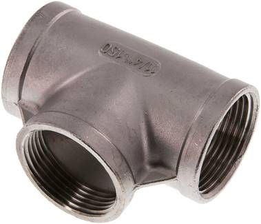 T-Stück Rp 1 1/4" (IG), 10 bar 1.4408
