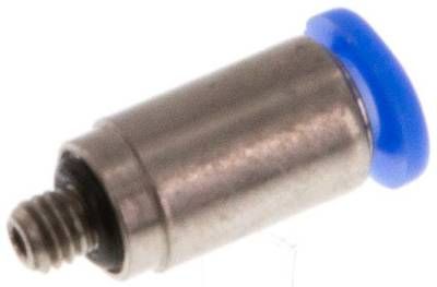 Gerader Steckanschluss M 3-3mm, Mini m. Innensechkt.