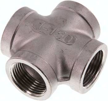 Kreuzstück Rp 1" (IG), 16 bar 1.4408