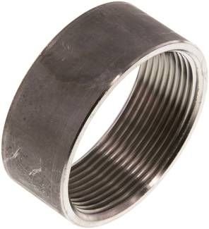 Anschweißmuffe Rp 2"-26,0mm, 1.4571 halb (DIN2986)