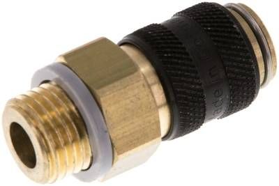 Kupplungsdose (NW5) G 1/4"(AG), Messing