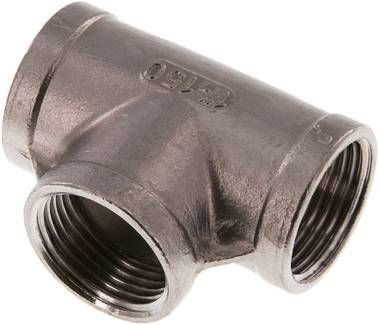 T-Stück Rp 1" (IG), 10 bar 1.4408