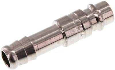 Kupplungsstecker (NW7,2) 9mm Schlauch, 1.4404