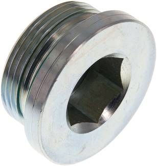 HD-Verschlussstopfen Innenskt. G 1 1/4", Stahl verzinkt