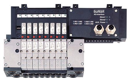 Bürkert 203956 Typ 8640 Ventilinsel 8640 11mm 8-platz
