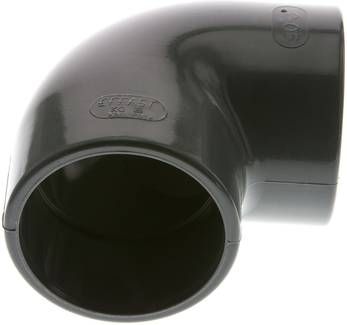 90°-Klebemuffen-Winkel, PVC-U, 90mm