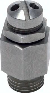 Mini-Sicherheitsventil G 1/8", 10 - 18 bar, 1.4305