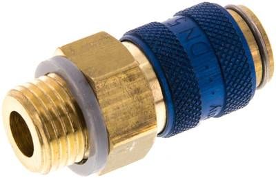 Kupplungsdose (NW5) G 1/4"(AG), Messing