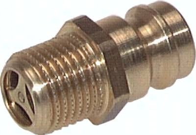 Temperierkupplungsstecker 13mm Zapfen,M 16 x 1,5(AG)