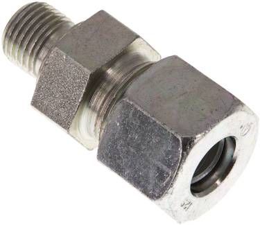 Gerade Schneidringverschr. 12 S-G 1/4", Stahl verzinkt