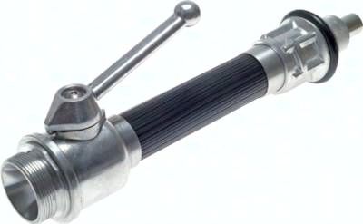 Mehrzweckstrahlrohr, G 2 1/2" AG, Düse 16 mm mit Mannschutzbrause