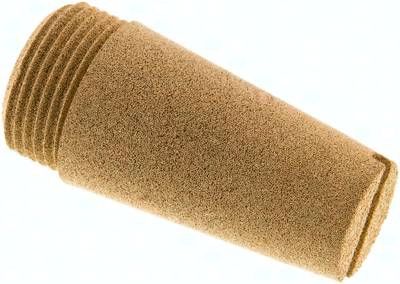 Schalldämpfer G 1", Sinterbronze