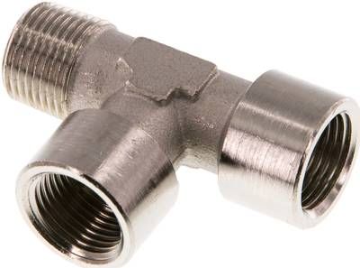 LE-Einschraubstück G 3/8"(IG)-R 3/8"(AG), 16 bar Messing vernickelt