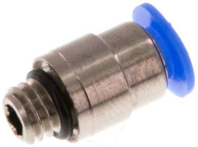 Gerader Steckanschluss M 6-4mm, Mini m. Innensechkt.