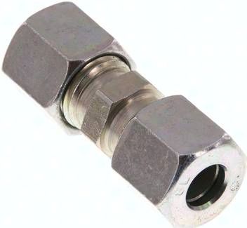 Gerade Schneidringverschrau-bung 8 L, Stahl verzinkt