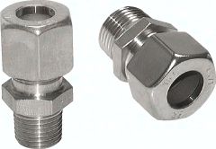 Gerade Schneidringverschr. 18 L-R 1/2", Klemmring 1.4571 (NC)