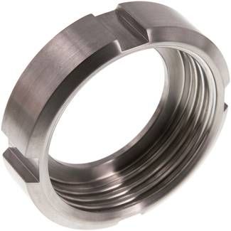 Nutmutter (Milchgewinde) RD65 x 1/6", 1.4301