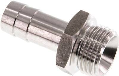 Gewindetülle G 1/2"-13mm, 40 bar 1.4571