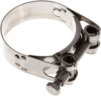 25mm Gelenkbolzenschelle, 68 - 73mm, 1.4301 (W4)