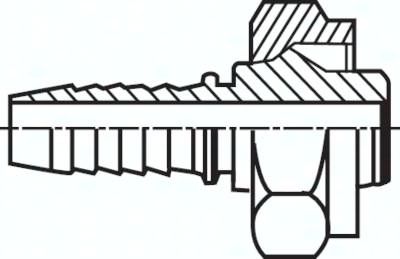 Pressanschluss DKW, M 22 x 1,5, Edelstahl