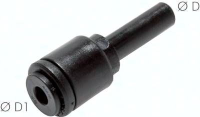 Reduzierung 12mm Stecknippel x 10mm Schlauch, IQS-FDA