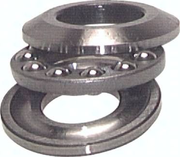 Axial Rillenkugellager, DIN 711, 120x205 / 210x74,1mm, kugelige Auflage