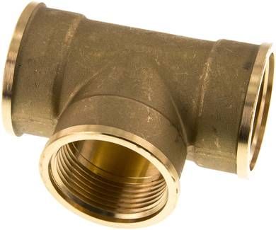 T-Stück G 1 1/4" (IG), 16 bar Messing