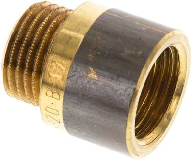 Gewindeverlängerung G 1/2"-20mm, Messing