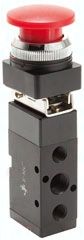 5/2-Wege Pilztaster G 1/4" rot