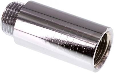 Gewindeverlängerung G 1/2"-50mm, Messing verchromt