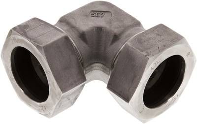 Winkel-Schneidringverschrau-bung 42 L, 1.4571