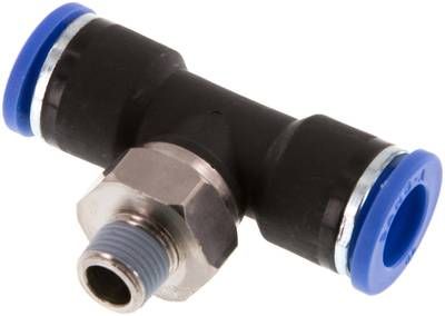 T-Steckanschluss R 1/8"-10mm, IQS-Standard