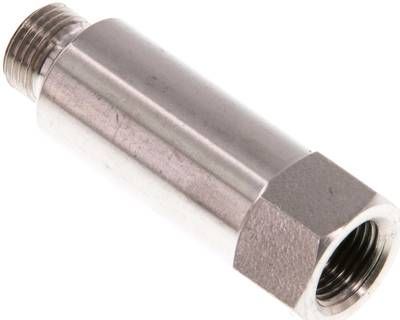 Gewindeverlängerung G 1/8"-36mm, 40 bar 1.4571