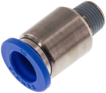 Gerader Steckanschluss R 1/8"-10mm, IQS-Standard m. Innens.