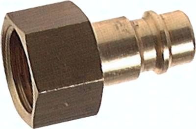 Kupplungsstecker (NW7,2) G 1/8"(IG), Messing