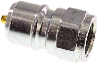 Waschgeräte Kupplungs-Stecker Stahl verzinkt, G 3/8" (IG)