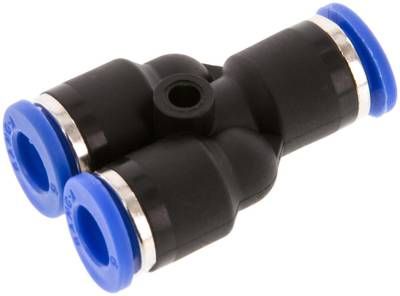Y-Steckanschluss 6mm-6mm, IQS-Standard