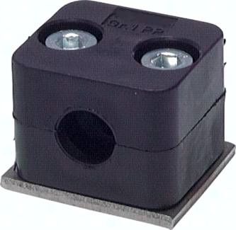 Rohrschelle, leichte Baureihe, 38mm, Edelstahl