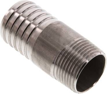 Gewindetülle ohne Bund R 1"-32mm, 1.4571