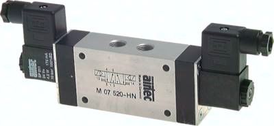 5/2-Wege Magnetimpulsventil, G 1/4", 12 V=