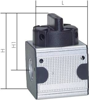 MULTIFIX Kugelhahn, G 1", Baureihe 5 (schmal), Standard