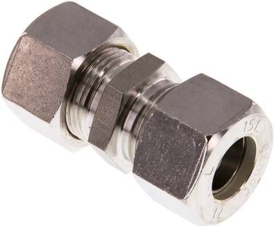 Gerade Schneidringverschrau-bung 15 L, Klemmring 1.4571 (NC)