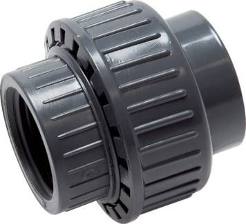 Gewindeverschraubung, PVC-U/ EPDM, Rp 1 1/2" IG