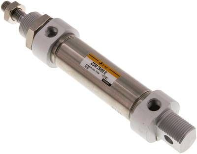 ISO 6432-Zylinder, doppeltwir-kend, Kolben 25mm,Hub 50mm
