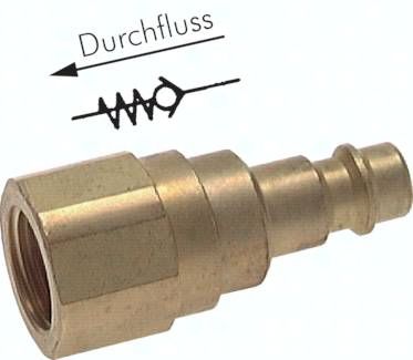 Kupplungsstecker (NW7,2) G 1/8"(IG) mit Rückschlagventil