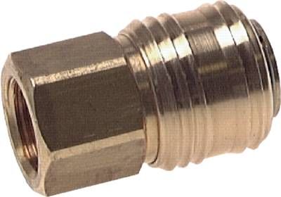 Kupplungsdose (NW7,2) G 1/8"(IG), Messing