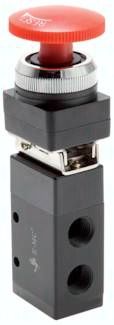 3/2-Wege Not-Aus-Taster G 1/4"