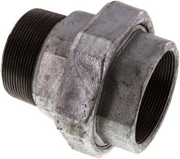 Verschraubung flach dichtend Rp/R 2 1/2" (IG/AG)