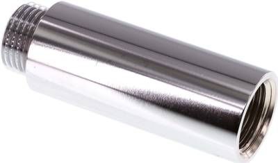 Gewindeverlängerung G 1/2"-65mm, Messing verchromt